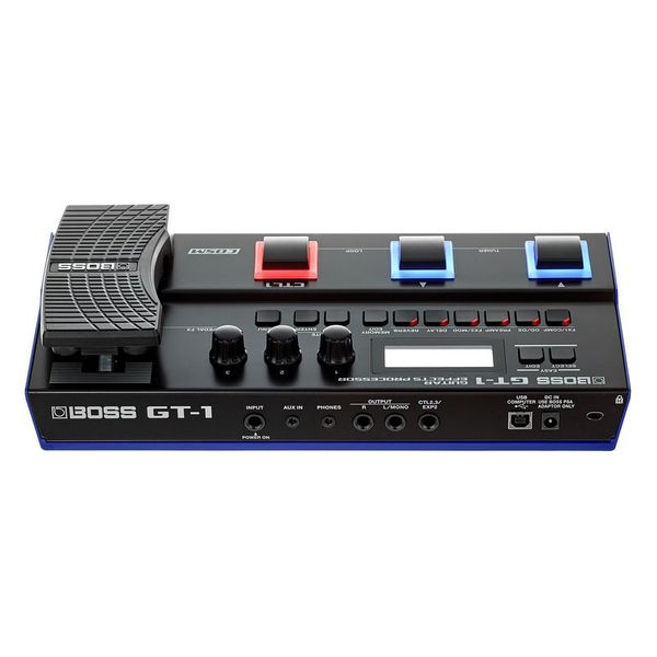 Boss GT-1 Guitar Multi-FX Pe Bundle
