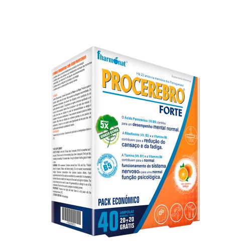 Procerebro Forte 40 Ampolas