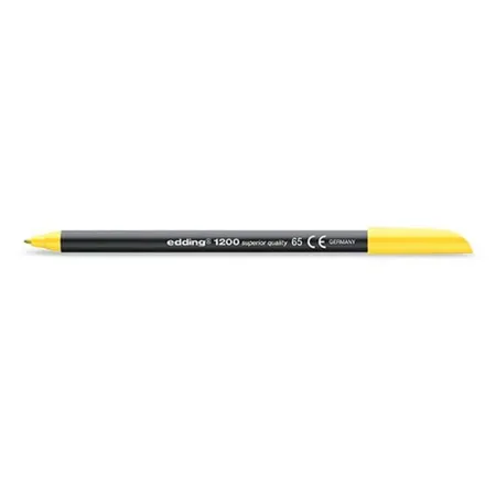 edding 1200 Fasermaler colourpen, 1mm, neongelb