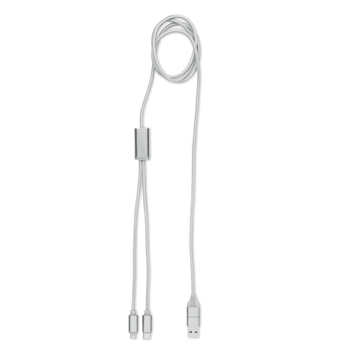 GiftRetail MO2081 - CABLONG Câble de charge 2 en 1 long