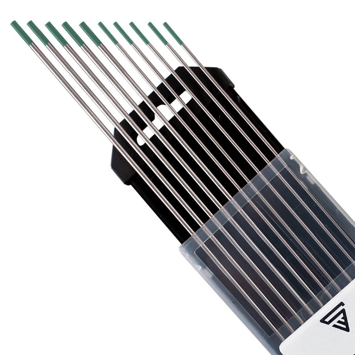 STAHLWERK Wolfraamelektroden WP Groen Set 5 x 1,6 mm + 5 x 2,4 mm x 175 mm