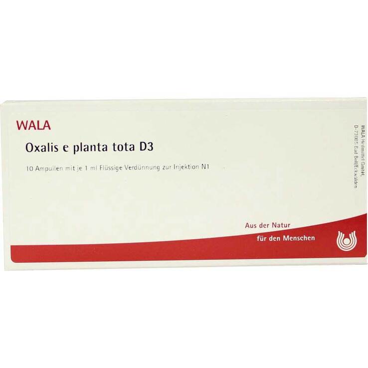 Oxalis E Planta Tota D 3 Ampullen, 10X1 ml