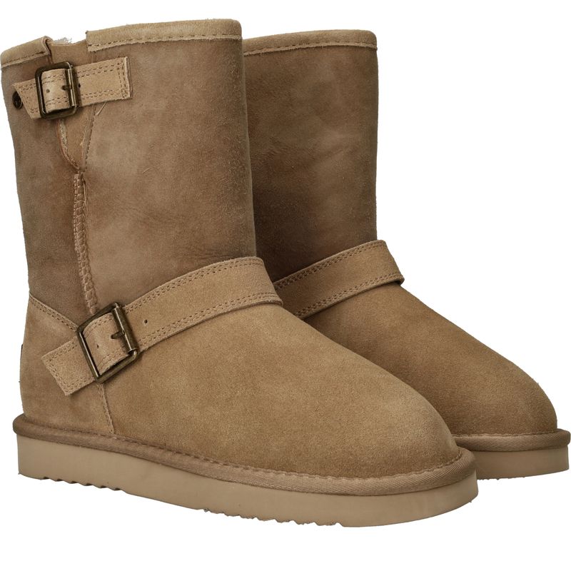Warmbat Kangaroo Boots Beige Dames