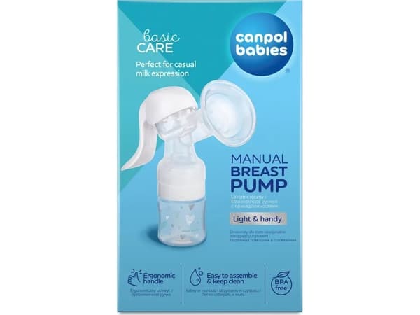 Canpol Manuell brystpumpe Basic light 12/216 Canpol babyer
