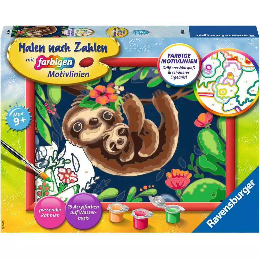 Ravensburger Niedliche Faultiere bunt