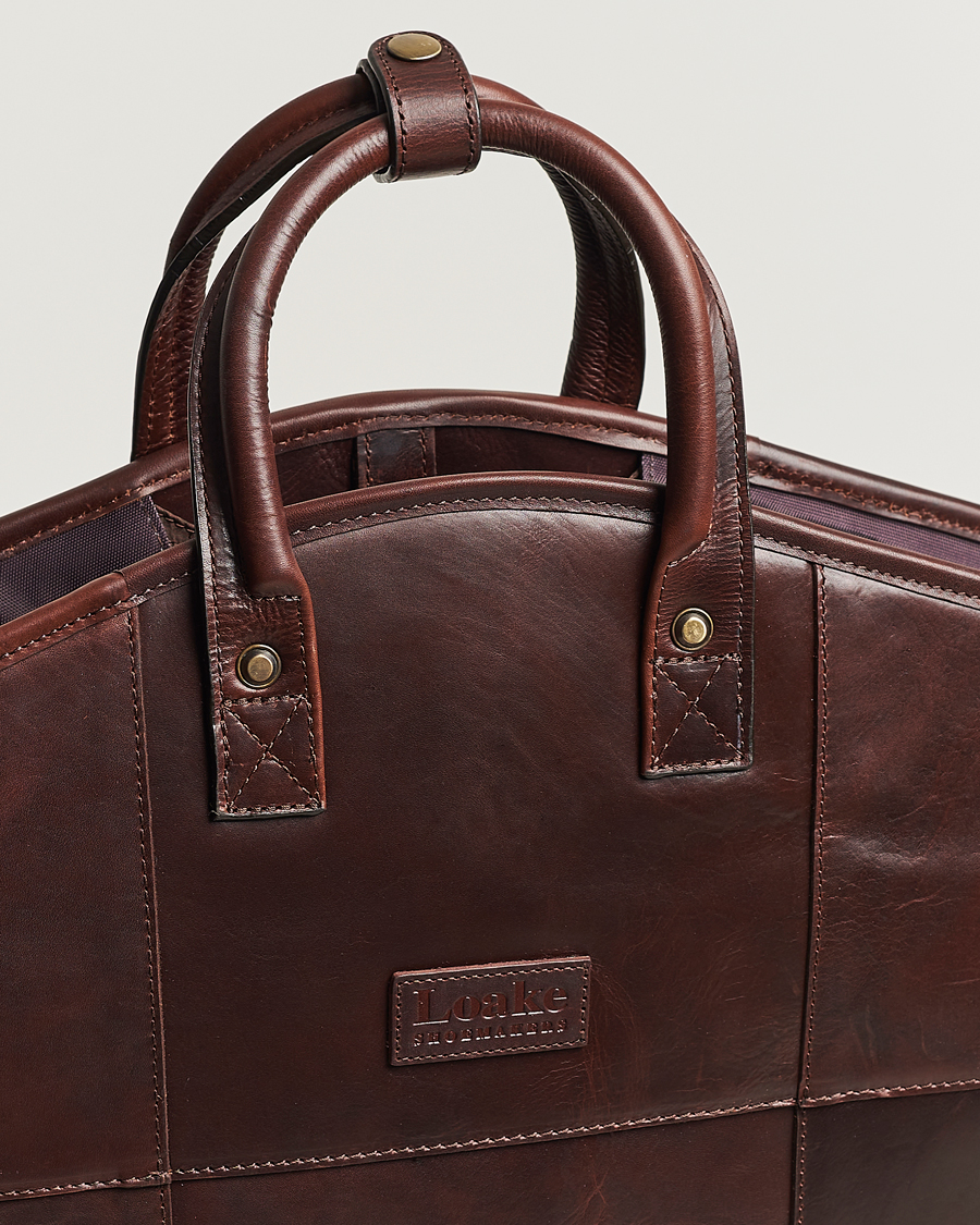 Loake 1880 London Leather Suit Carrier Brown