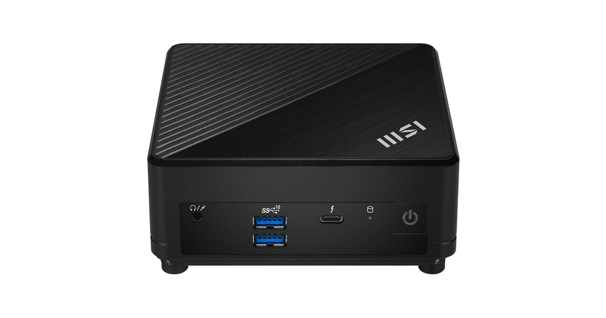 MSICubi 5 12M-001BEU barebone  (Zwart | Core i7-1255U | Iris Xe Graphics)
