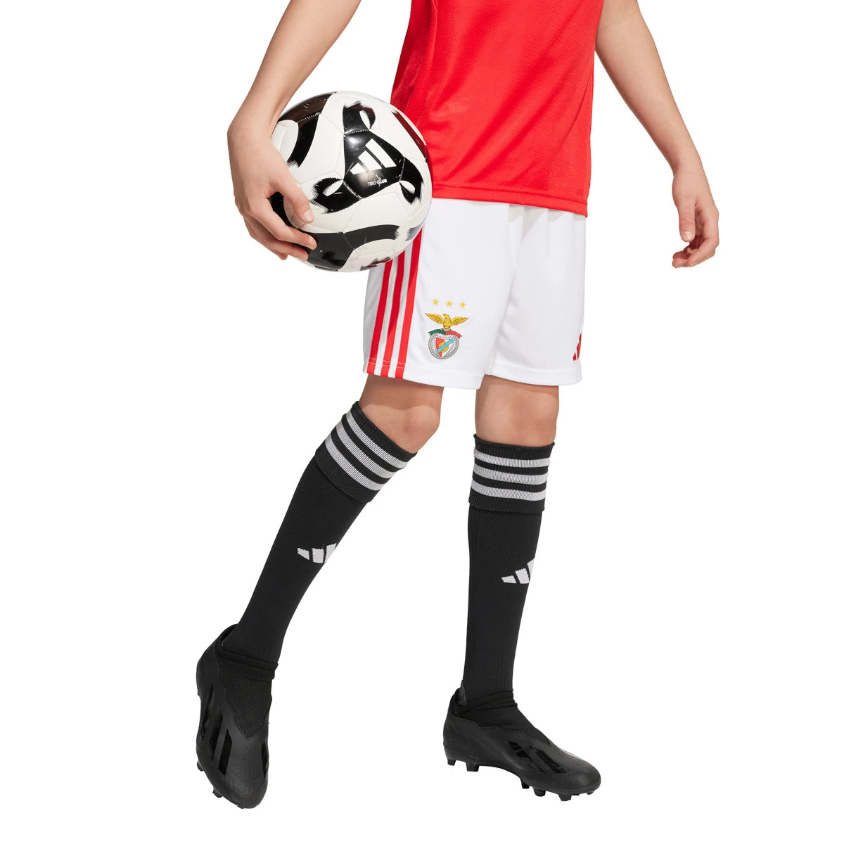 Calções adidas SLB Benfica Primeiro Equipamento 2025-2026 Criança