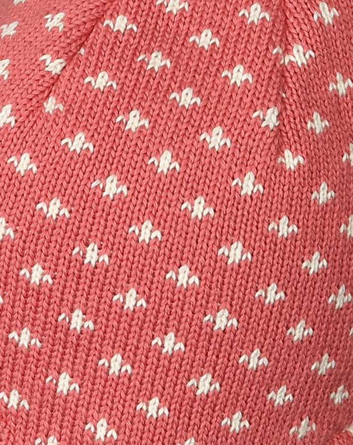 Strickmütze TIPSA in rose/offwhite