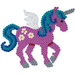 Hama Perles à repasser midi 'pégase', dans un blister