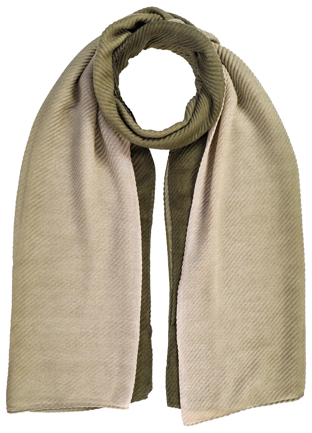 Tuch - Pleated Green