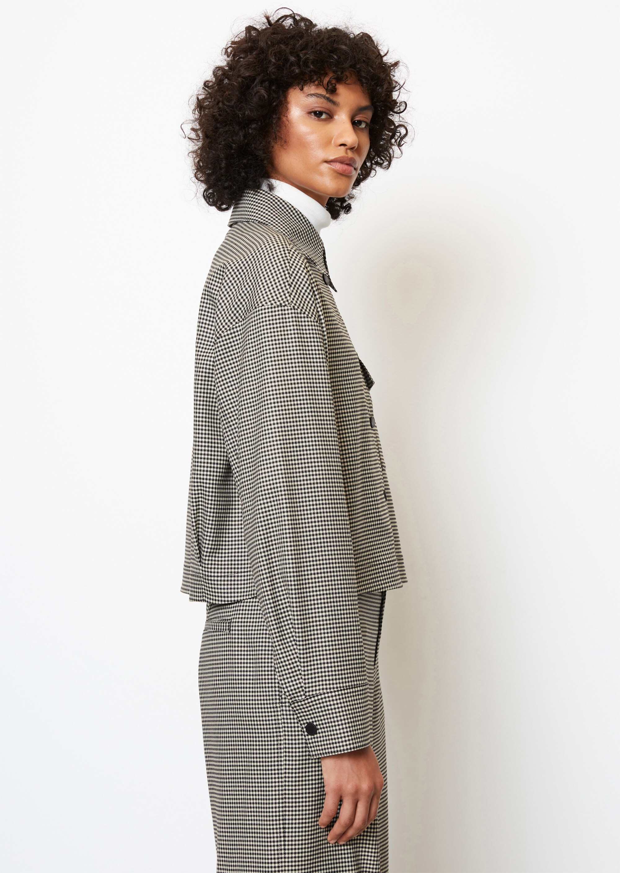 Overshirt oversizedmit Vichy-Karo