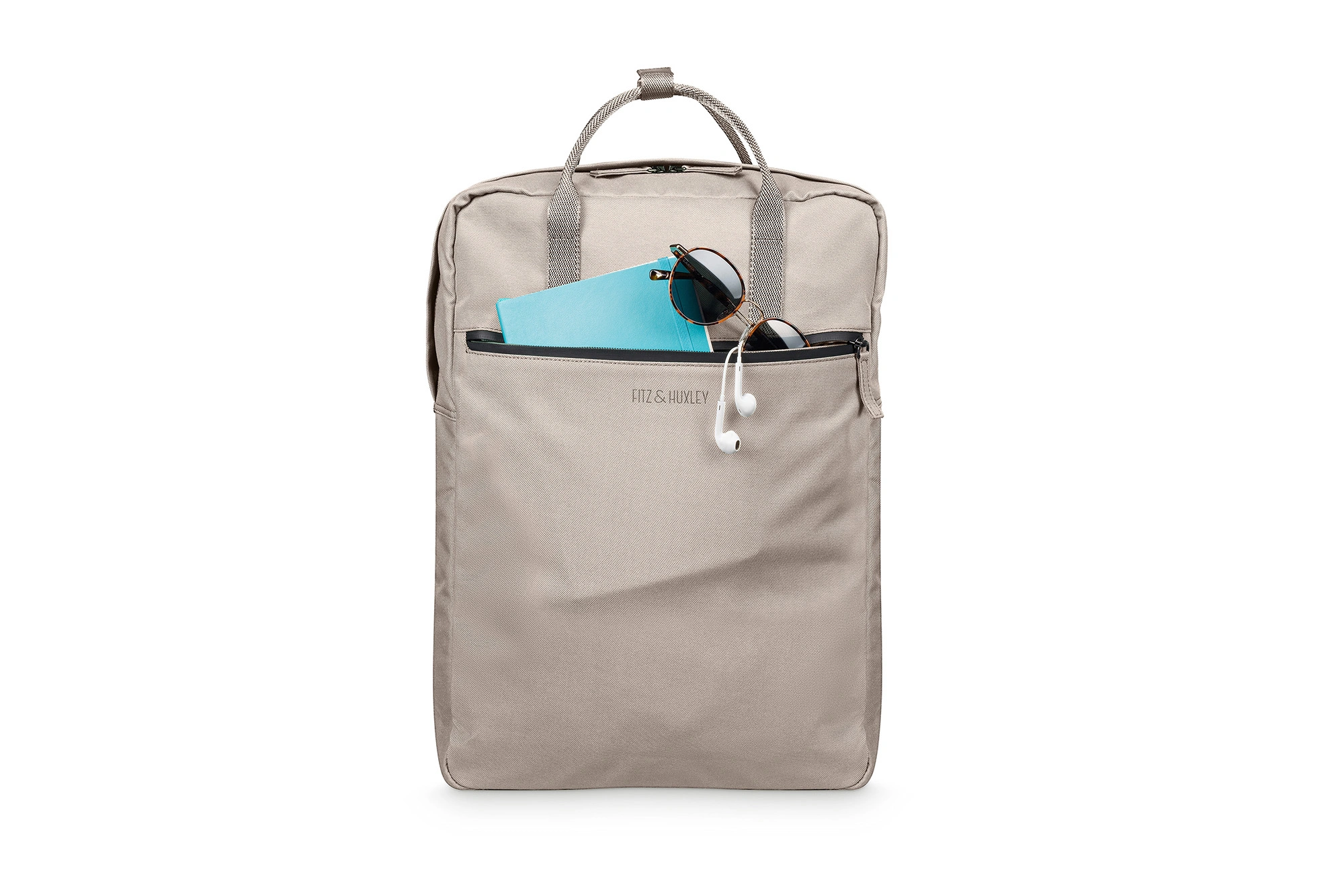 Fitz & Huxley Rucksack OCEAN 17l, hellgrau