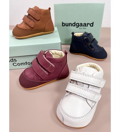 Bundgaard Begyndersko - Prewalker III Strap - Dark Rose