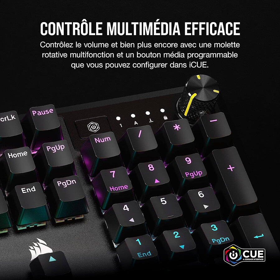 Corsair K70 Core RGB - Corsair MLX Red