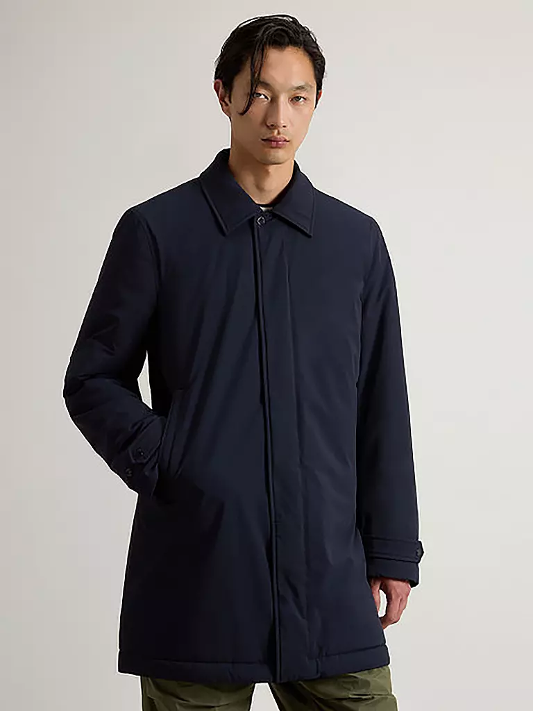 WOOLRICH Mantel blau