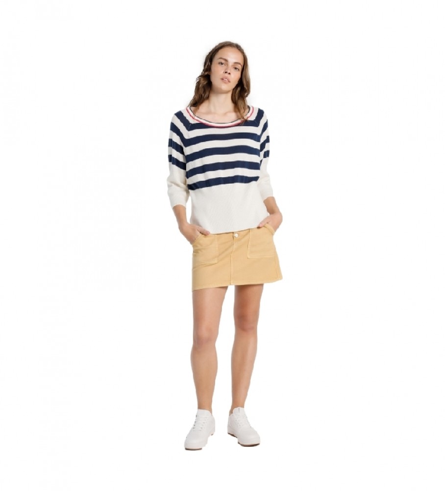 Camisa Lois Leve com Listras Brancas