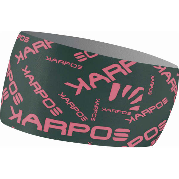 Bonnet Bandeau ski de randonnée KARPOS PELMO HEADBAND JUNGLE GREEN/FANDANGO