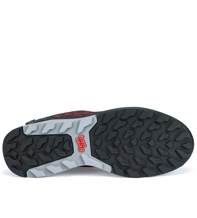 Hanwag Coastridge Low ES Asphalt-Red