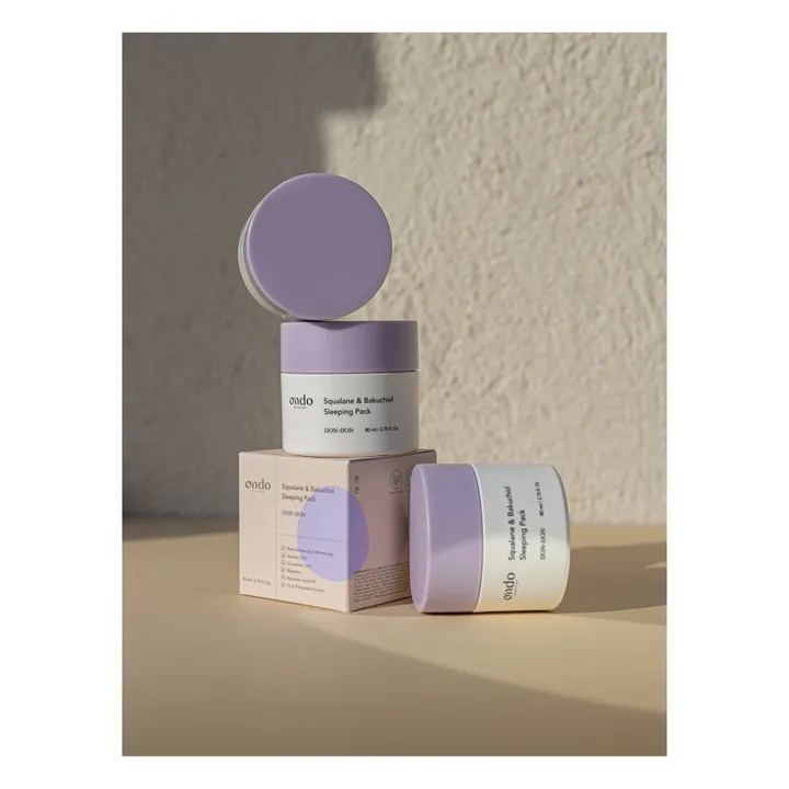Ondo Beauty Masque de nuit anti-âge Bakuchiol et Squalane - 80 ml