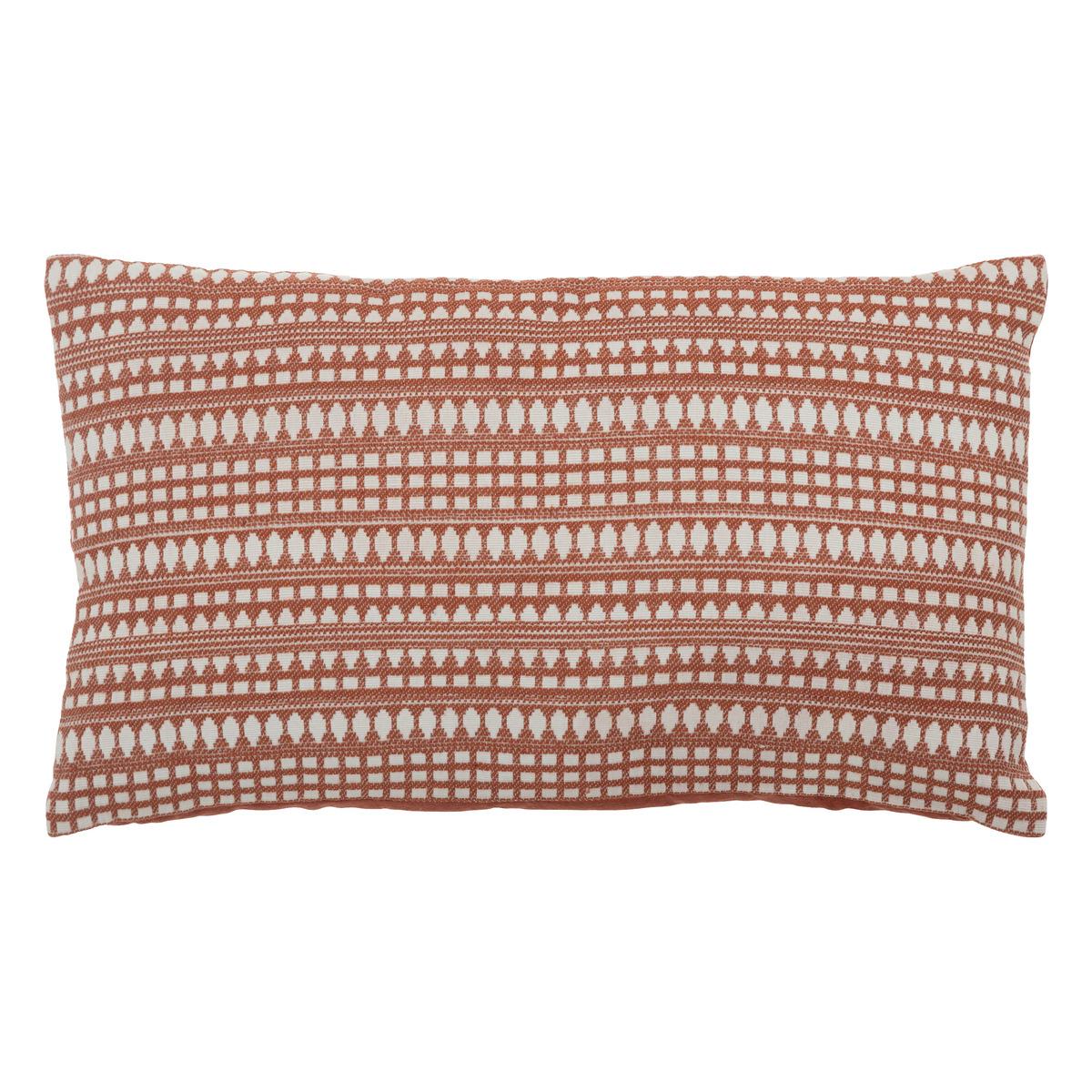 COUSSIN COTON JACQUARD MICAH TERRACOTTA 30X50CM