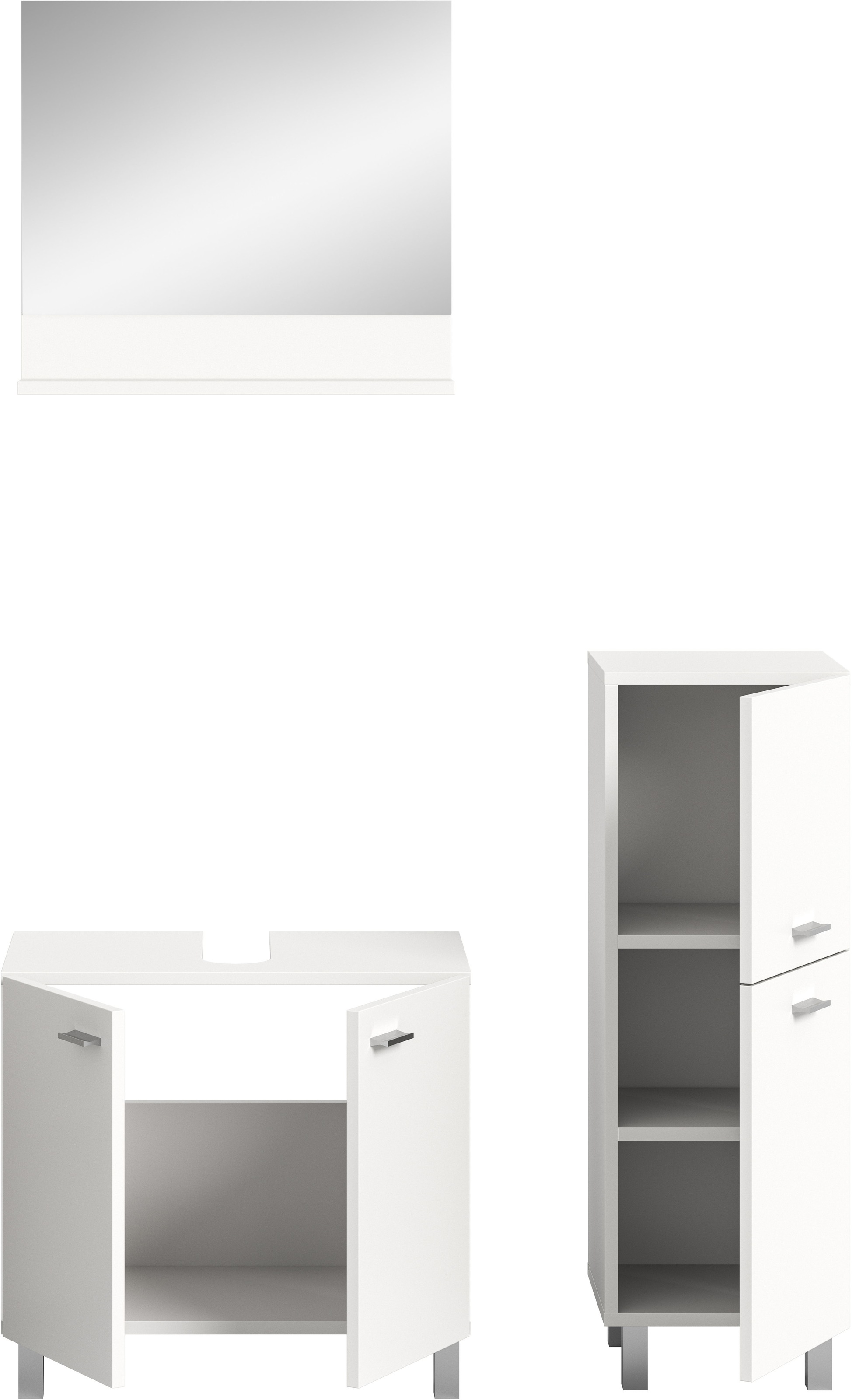 welltime Badmöbel-Set »Tampa, Breite 102cm, 3-teilig« 3 Stk. tlg.