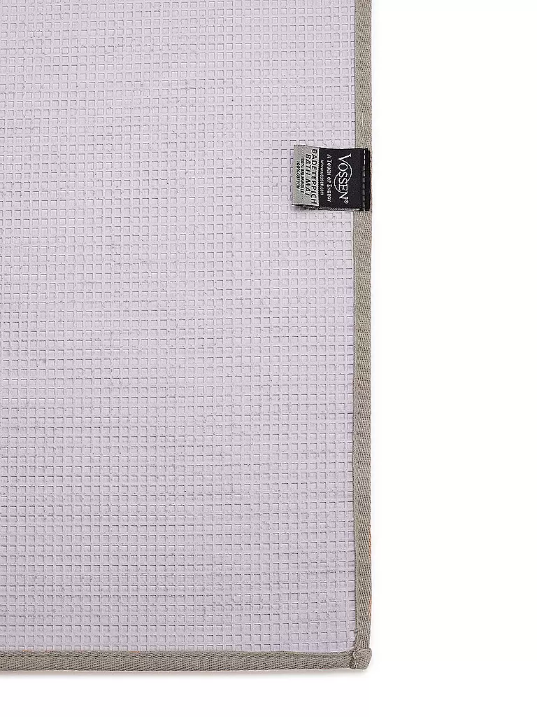 VOSSEN Badeteppich EXCLUSIVE 55x65cm Pepplestone grau