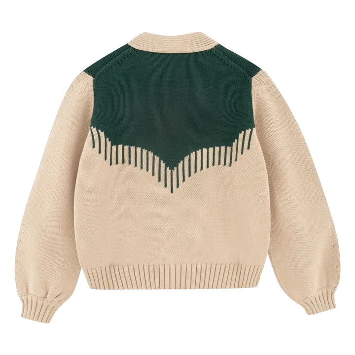 The Tiny Big Sister Cardigan Nora | Vert