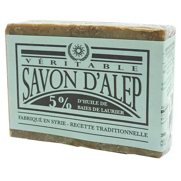 Sabonete de Aleppo Dr. Theiss com 5% de óleo de louro, 200g