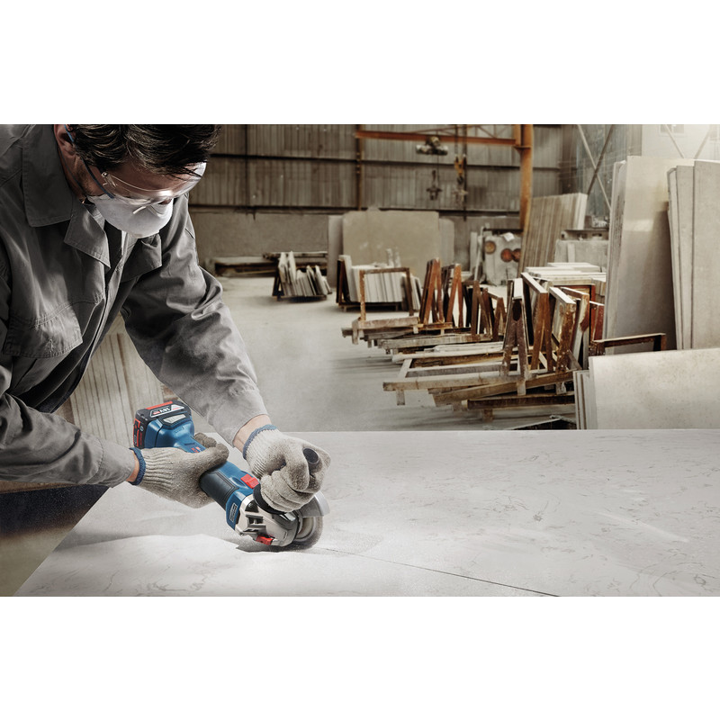 Bosch GWS 18V-10 C&G accu haakse slijper (body) 18V Li-ion
