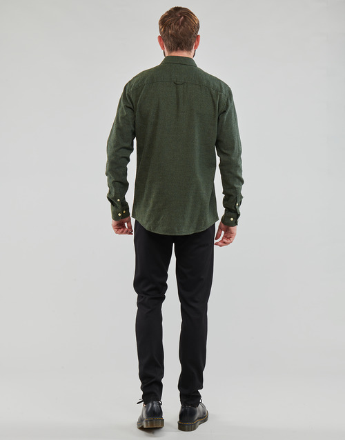 Only & Sons  - ONSNIKO LS MELANGE SHIRT - Kaki