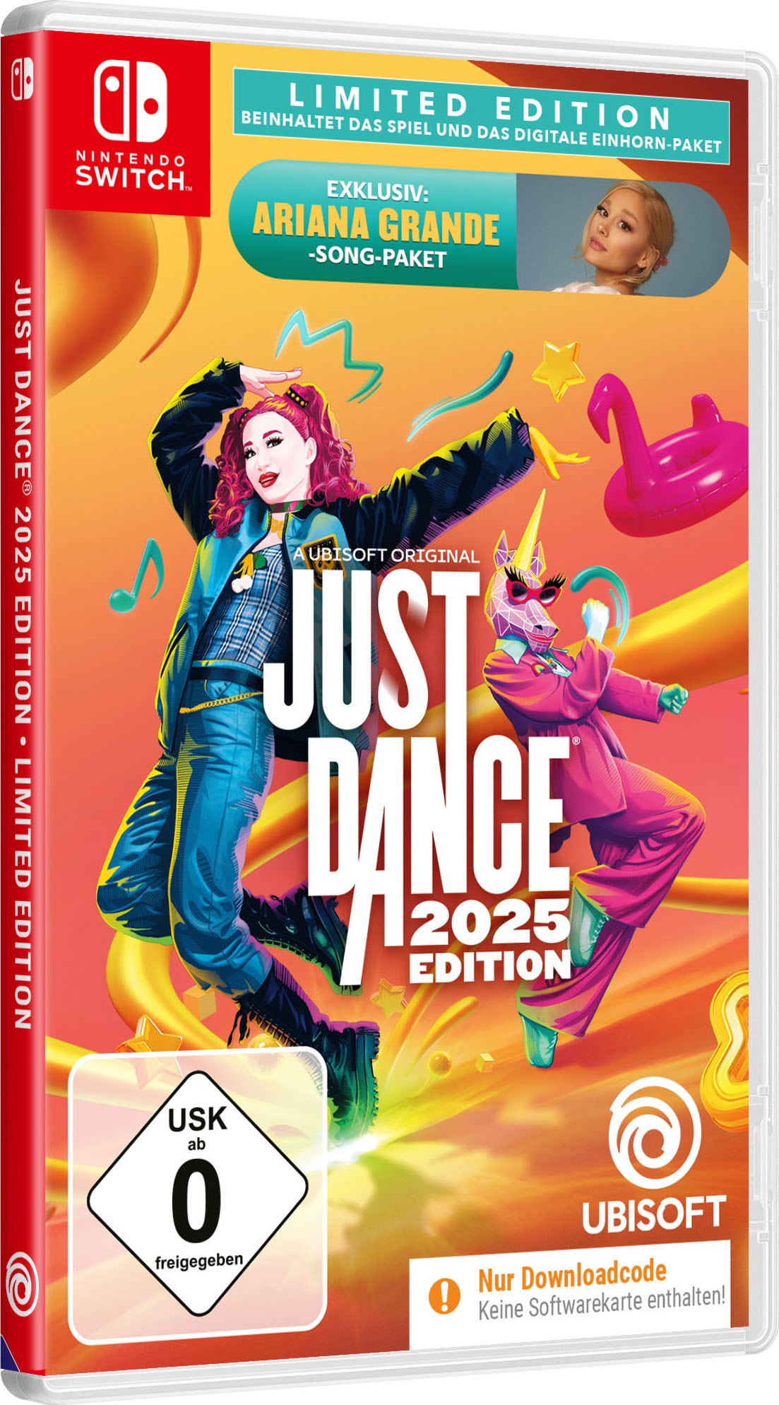 UBISOFT Spielesoftware »Just Dance 2025 Limited Edition (Code In A Box) / exklusiv bei OTTO /« Nintendo Switch