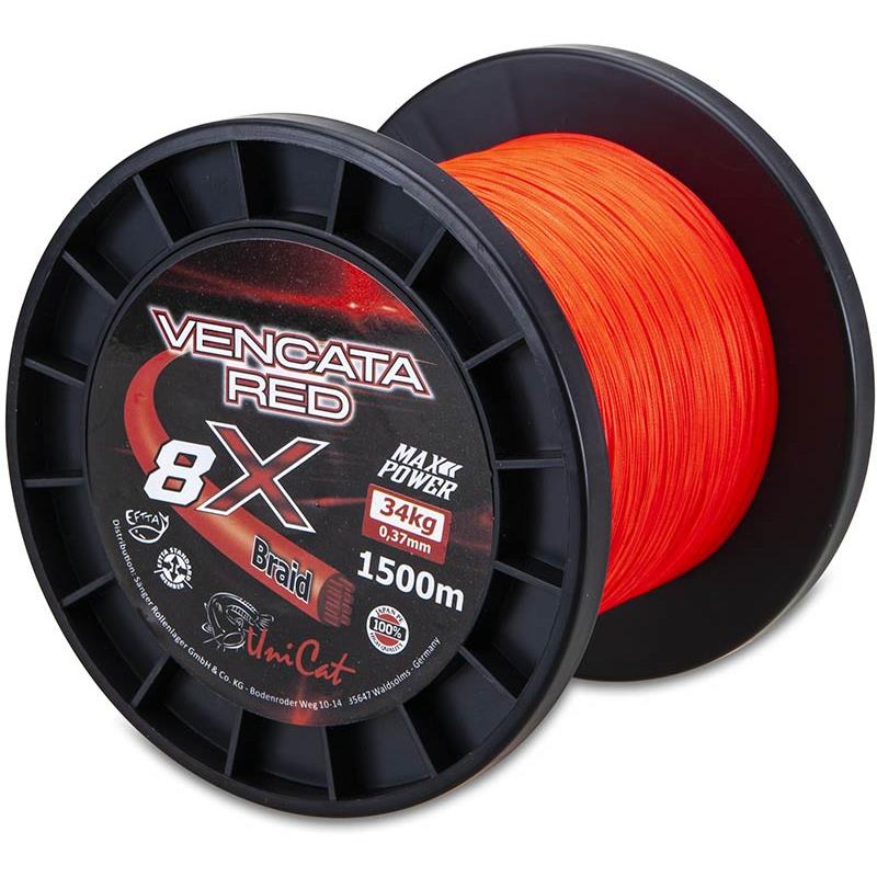 Tresse Unicat Vencata Red 8X - 1500M