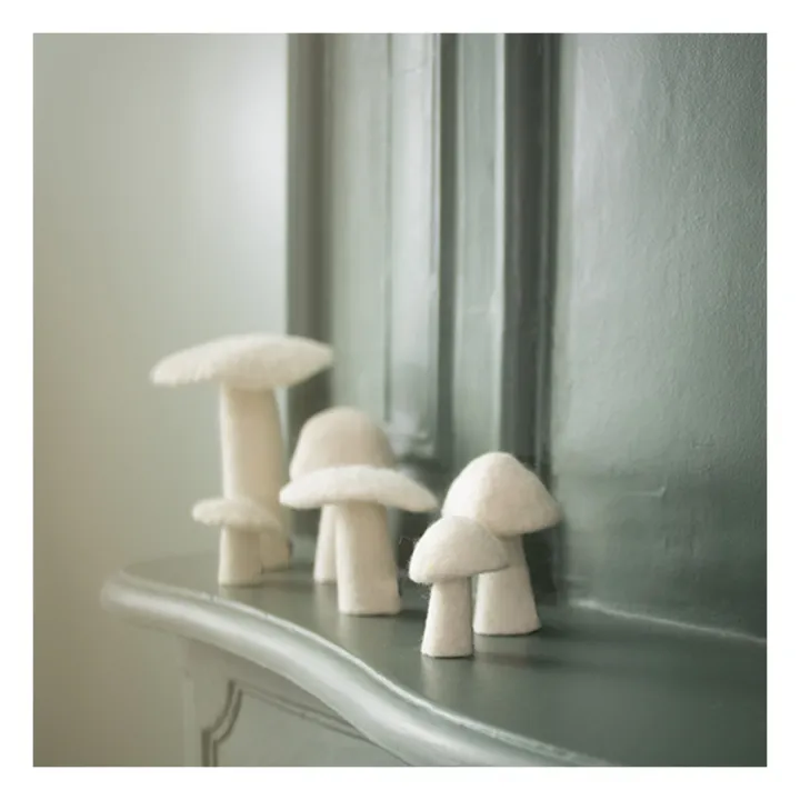 Muskhane Champignon Dotty décoratif en feutre
