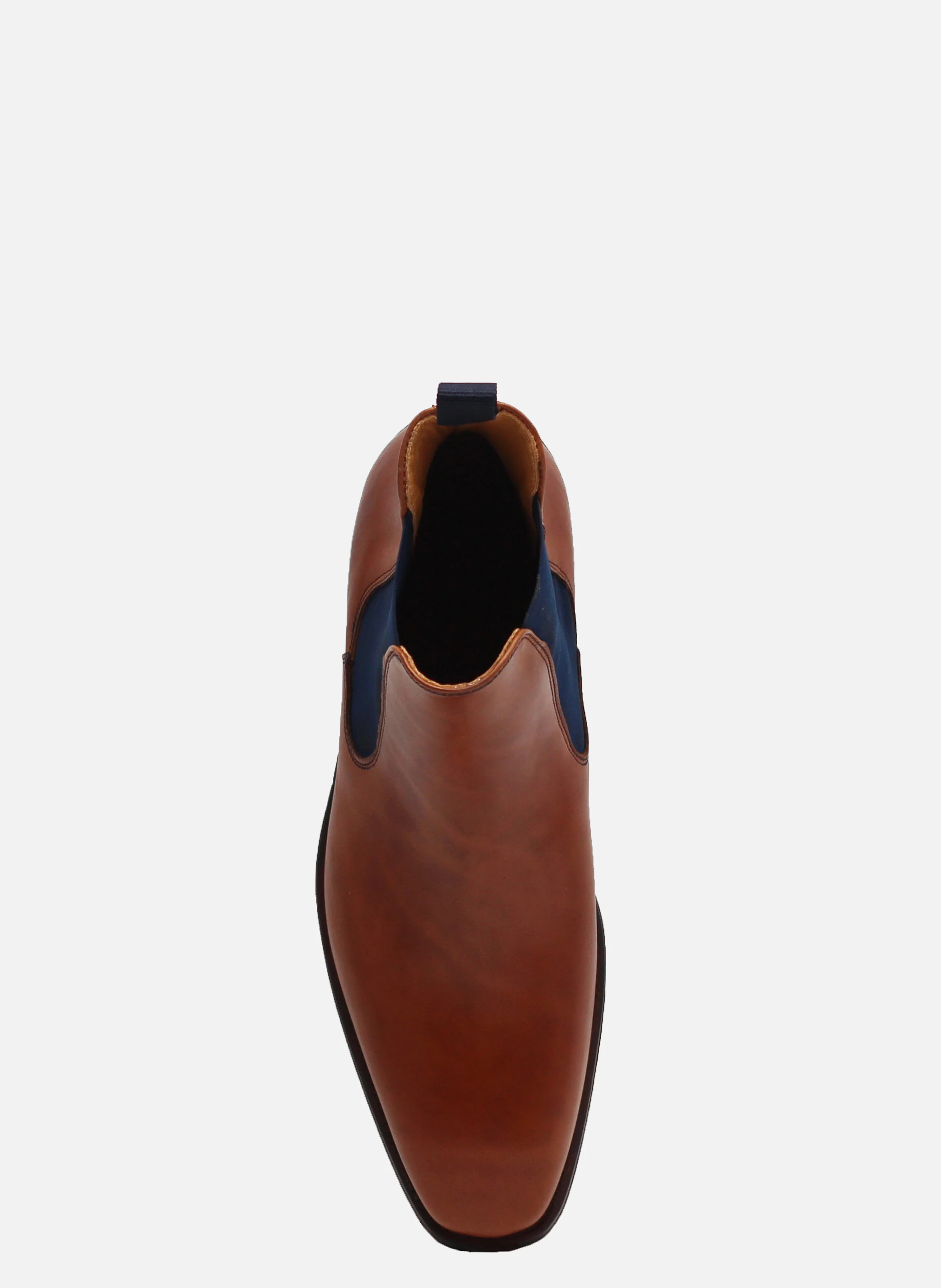 Chelsea boots cuir lisse | Marron