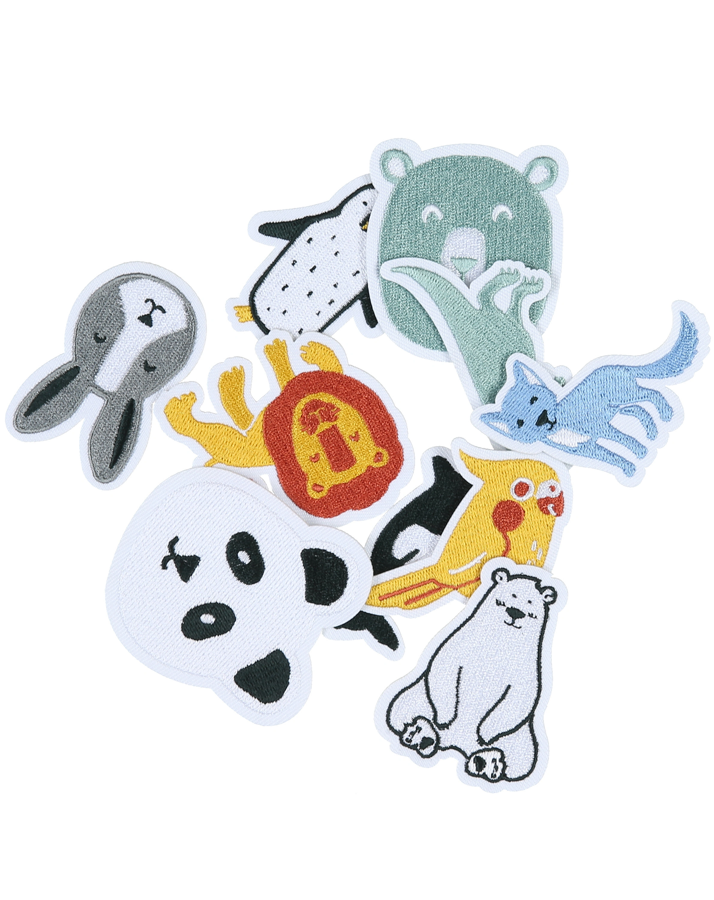 Patches MY FAVOURITES 10-teilig in bunt