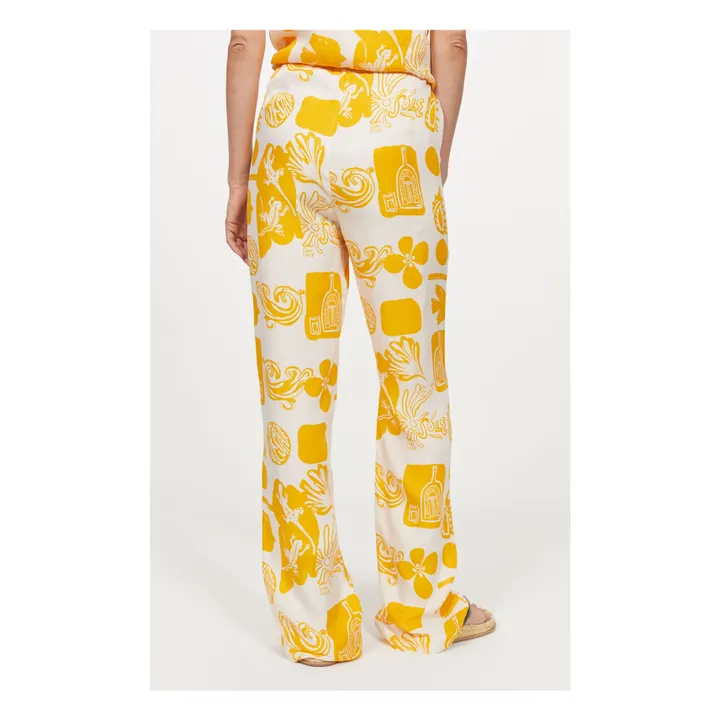 Rodebjer Pantalon Ample Lunara | Jaune