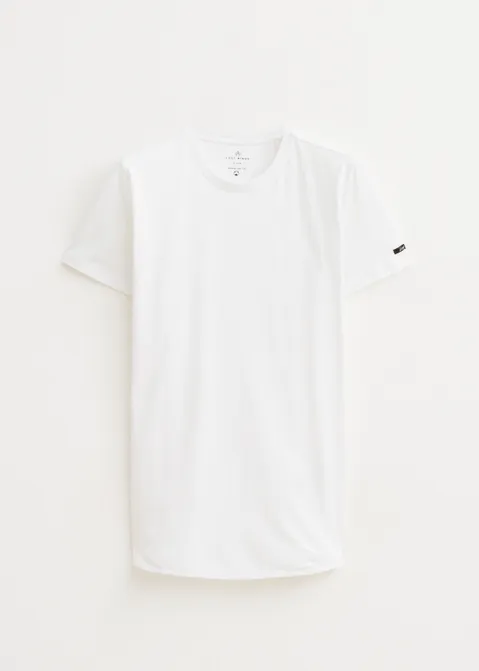 Basic t-shirt wit (WIT)