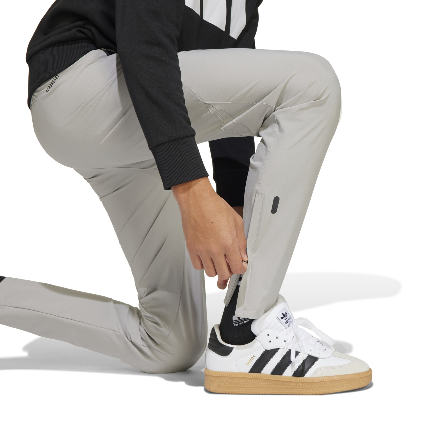 Adidas Tiro 25 Vis Tech Competition Trainingsbroek Kids Grijs Zwart