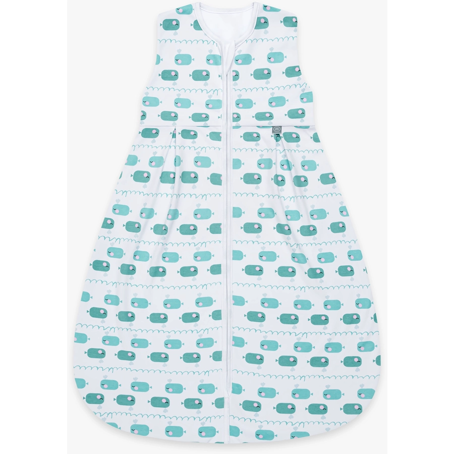 emma & noah Schlafsack Wal Blau