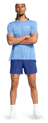 Short Under Armour Launch Unlined 5in Bleu Homme