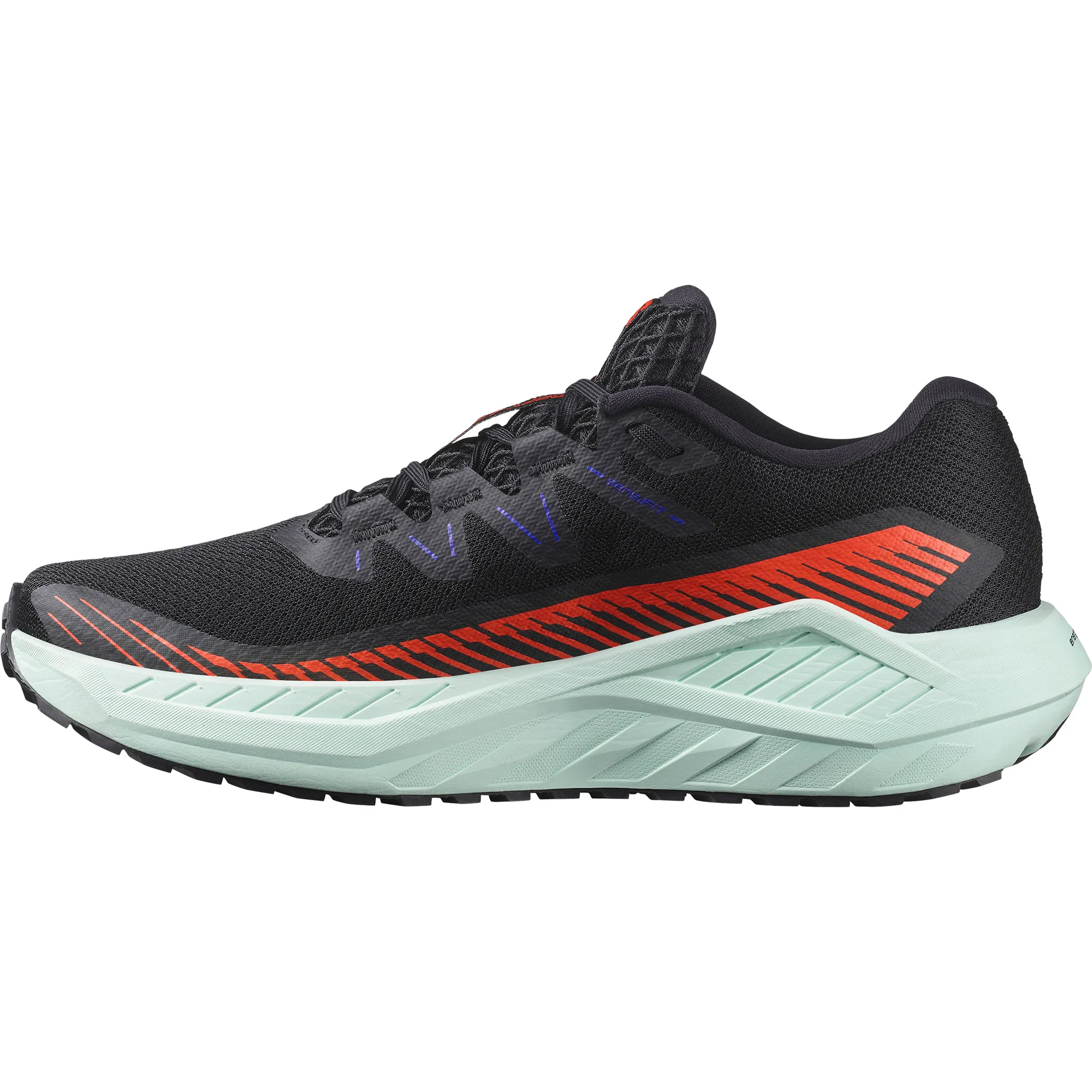 Salomon Men's DRX Defy GRVL Black/Cherry Tomato/Bay