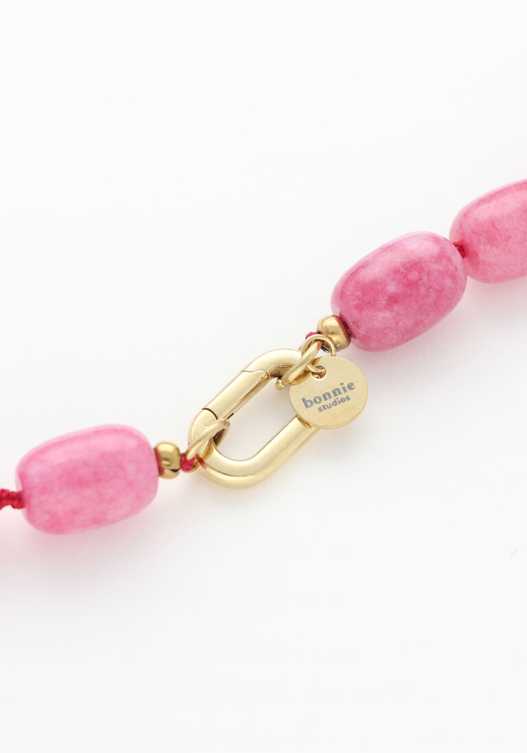 roze bonnie studios kettingen william necklace