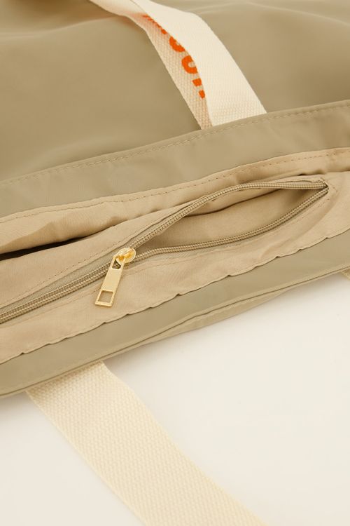 Lichtbruine shopper l'amour