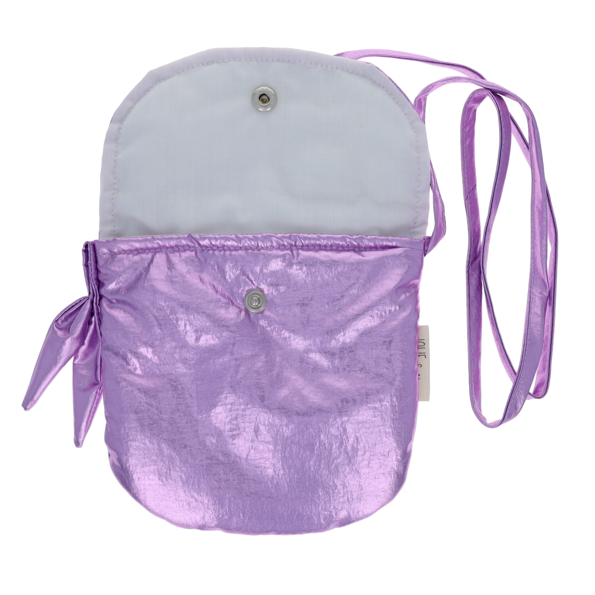 Petit sac bandoulière foil lilas Jolie saison