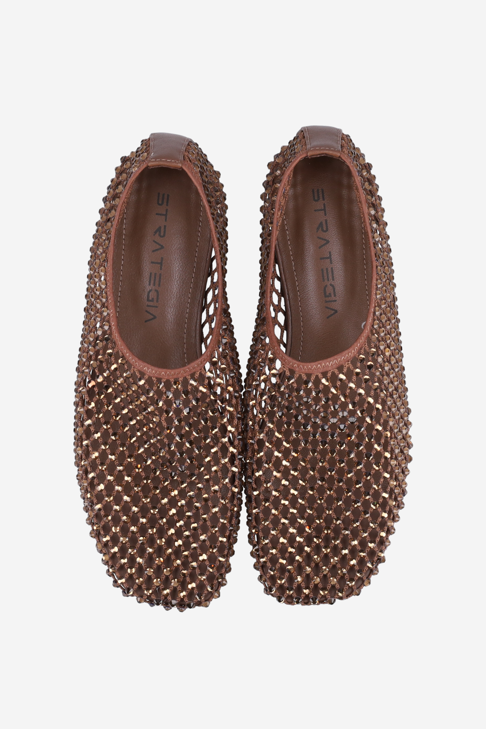 Dolly embellished ballerinas