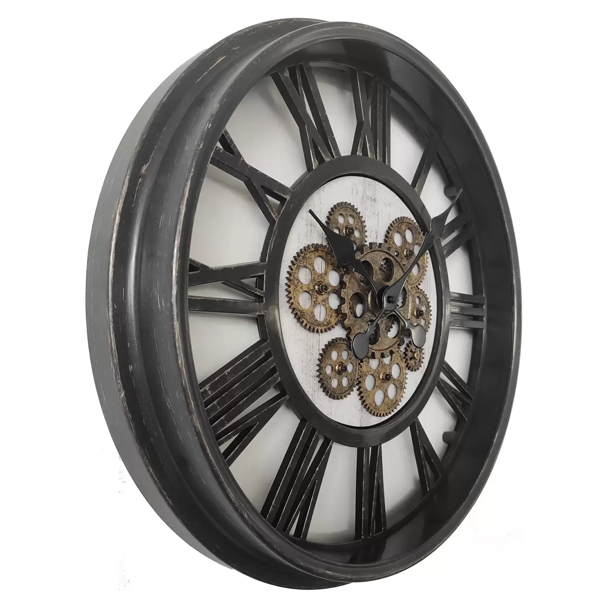 Wanduhr Ora Schwarz