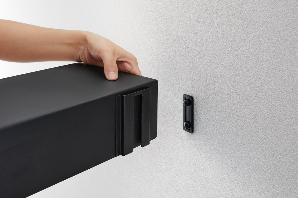 Yamazaki Wandplank met Magnetisch Paneel (50 cm) - Tower - Zwart