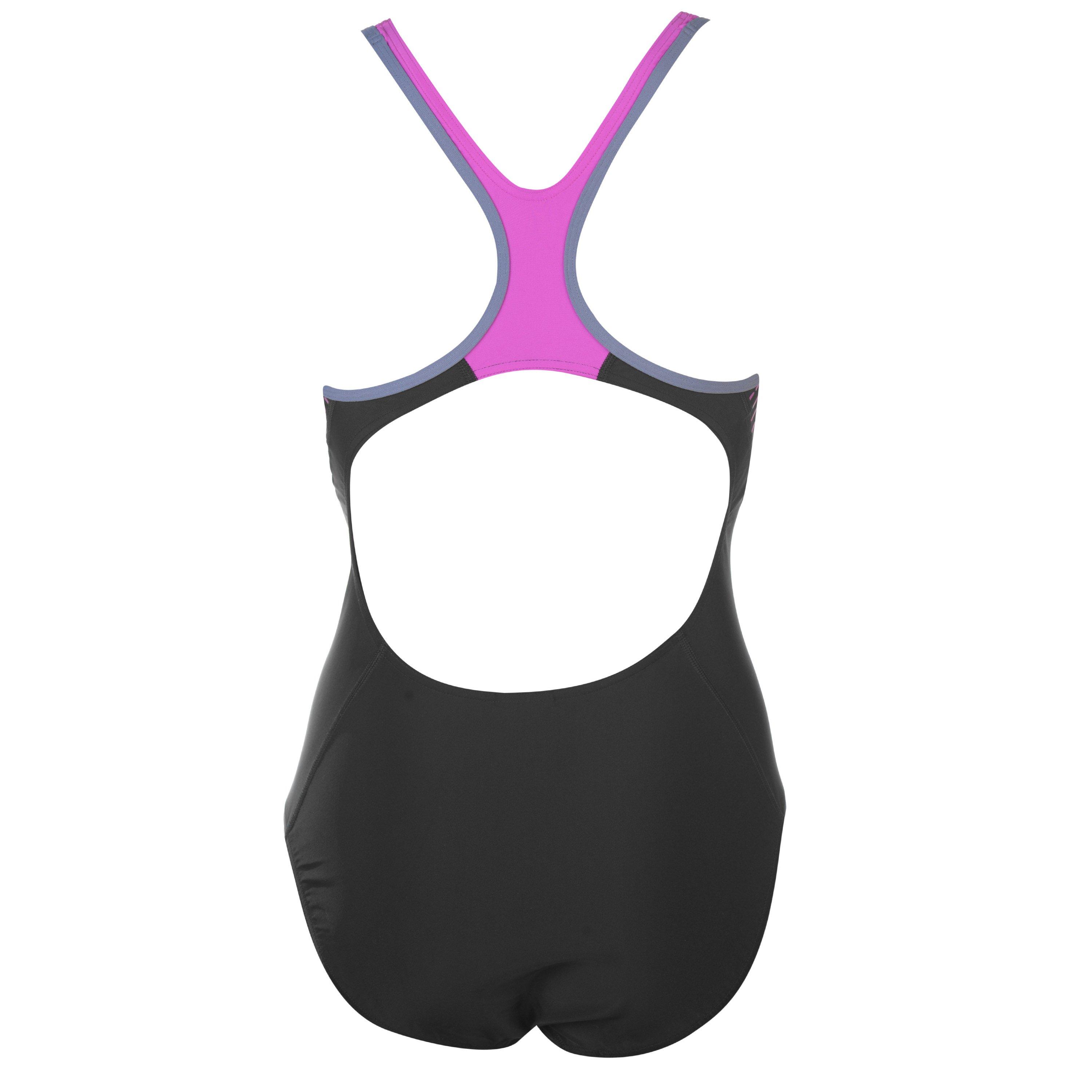 Speedo Fit Laneback Swimsuit Ladies