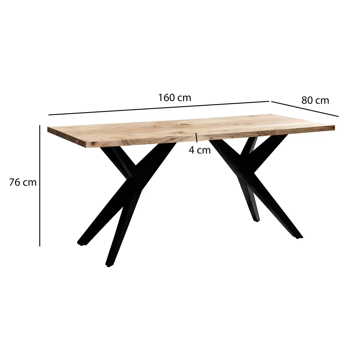 Schreibtisch Quimbra Braun